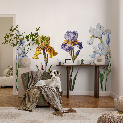 Fotomurale 3D Fiori di iris