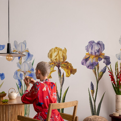 Fotomurale 3D Fiori di iris