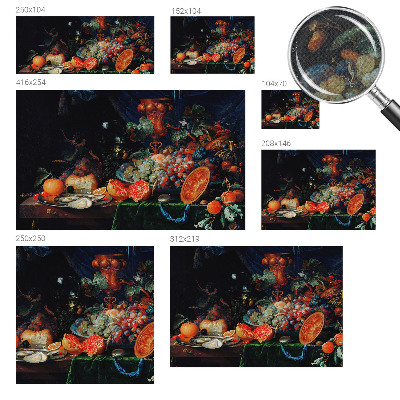 Fotomurale effetto 3D Abbondanza di frutta