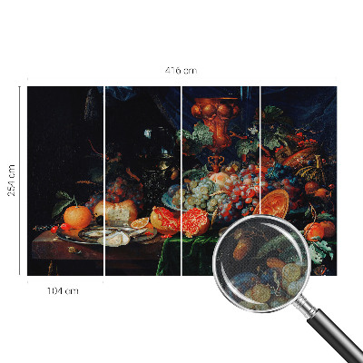 Fotomurale effetto 3D Abbondanza di frutta