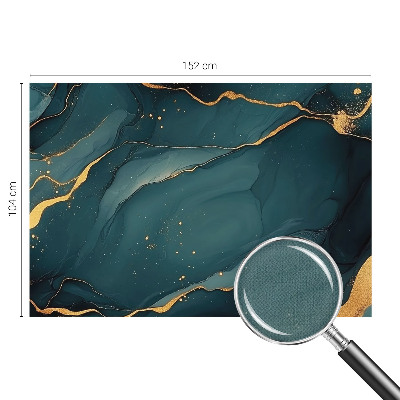 Carta da parati panoramica effetto 3D Astrazione blu scuro