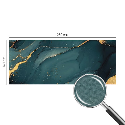 Carta da parati panoramica effetto 3D Astrazione blu scuro