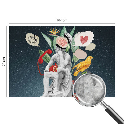 Carta da parati per cameretta Arte surrealista