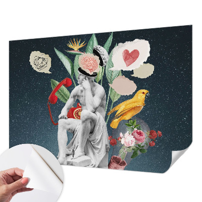 Carta da parati per cameretta Arte surrealista