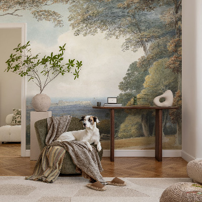 Carta da parati adesiva Paesaggio boschivo