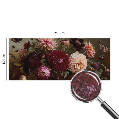 Fotomurale effetto 3D Maestosità floreale