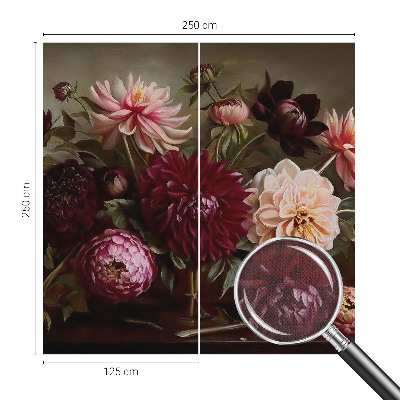 Fotomurale effetto 3D Maestosità floreale