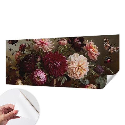 Fotomurale effetto 3D Maestosità floreale