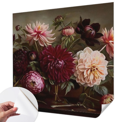 Fotomurale effetto 3D Maestosità floreale