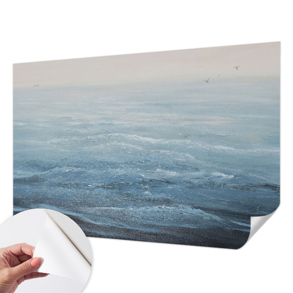 Carta da parati effetto profondità Il mare è calmo