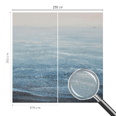 Carta da parati effetto profondità Il mare è calmo