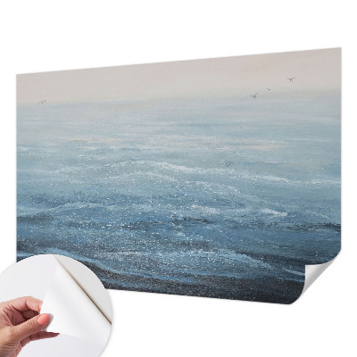 Carta da parati effetto profondità Il mare è calmo