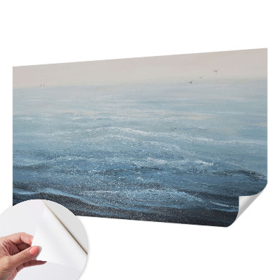 Carta da parati effetto profondità Il mare è calmo