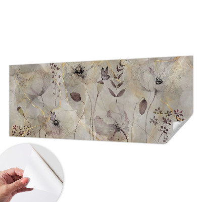 Carta da parati per cameretta Fiori delicati