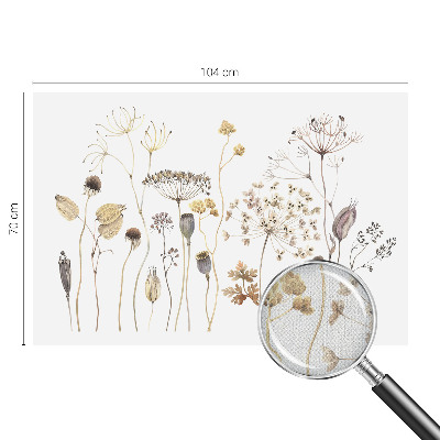 Carta da parati adesiva Fiori selvatici