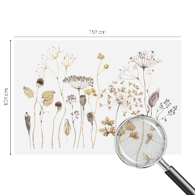 Carta da parati adesiva Fiori selvatici