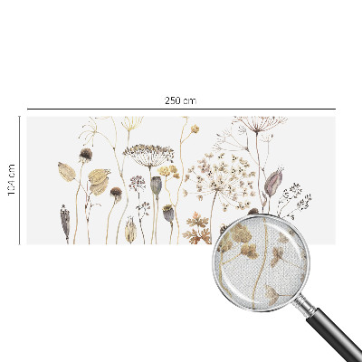 Carta da parati adesiva Fiori selvatici