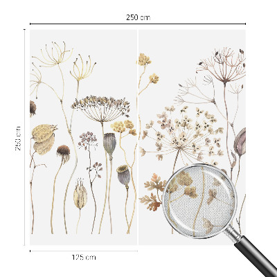 Carta da parati adesiva Fiori selvatici
