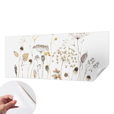 Carta da parati adesiva Fiori selvatici