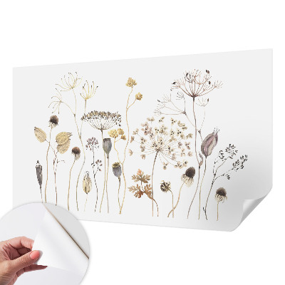 Carta da parati adesiva Fiori selvatici