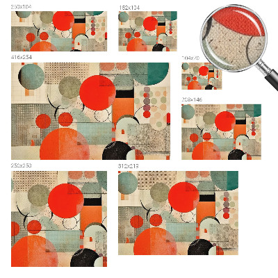 Fotomurale per bambini Astrazione colorata