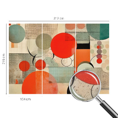 Fotomurale per bambini Astrazione colorata