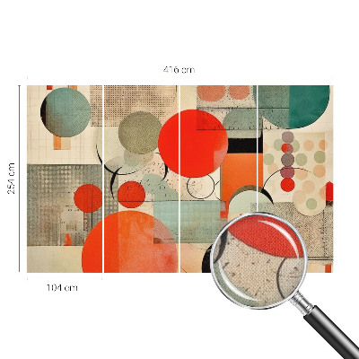 Fotomurale per bambini Astrazione colorata