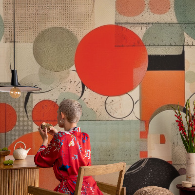 Fotomurale per bambini Astrazione colorata