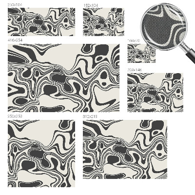 Carta da parati 3D Linee dinamiche