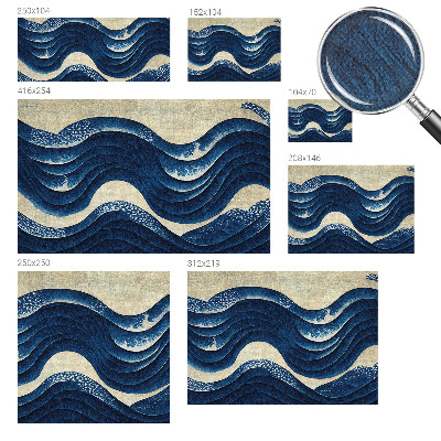 Fotomurale effetto 3D Forme oceaniche