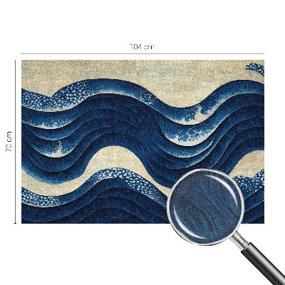 Fotomurale effetto 3D Forme oceaniche