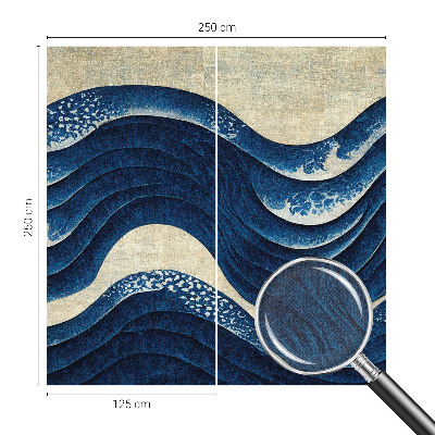 Fotomurale effetto 3D Forme oceaniche