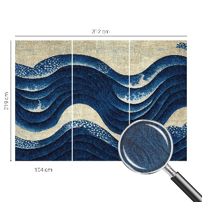 Fotomurale effetto 3D Forme oceaniche