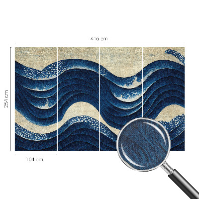 Fotomurale effetto 3D Forme oceaniche