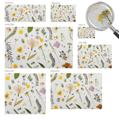 Fotomurale per bambini Fiori primaverili