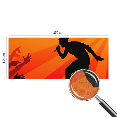 Carta da parati adesiva Scena ritmica