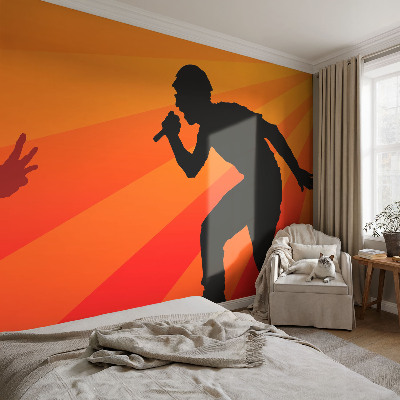 Carta da parati adesiva Scena ritmica