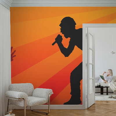 Carta da parati adesiva Scena ritmica