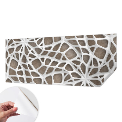 Fotomurale effetto 3D Rete di pizzo