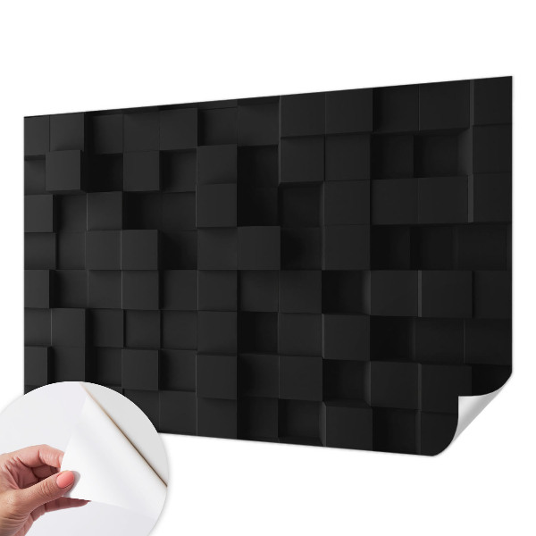 Fotomurale adesivo cubi tridimensionali