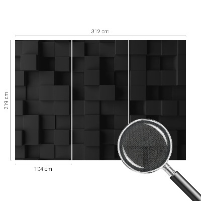 Fotomurale adesivo cubi tridimensionali