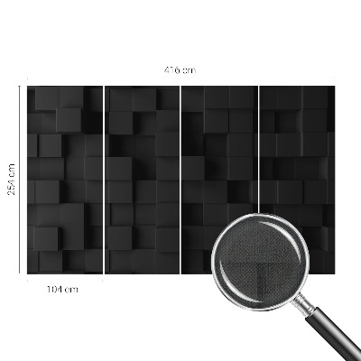 Fotomurale adesivo cubi tridimensionali