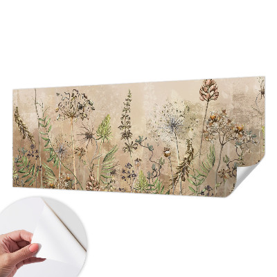 Carta da parati adesiva Fiori rustici