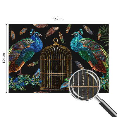 Fotomurale adesivo Immagine di pavone