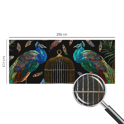 Fotomurale adesivo Immagine di pavone