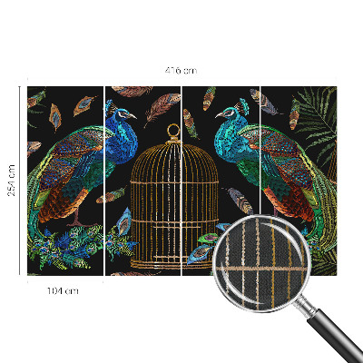 Fotomurale adesivo Immagine di pavone