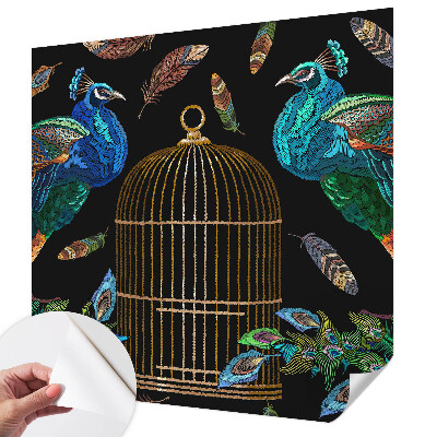 Fotomurale adesivo Immagine di pavone