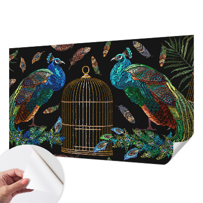 Fotomurale adesivo Immagine di pavone