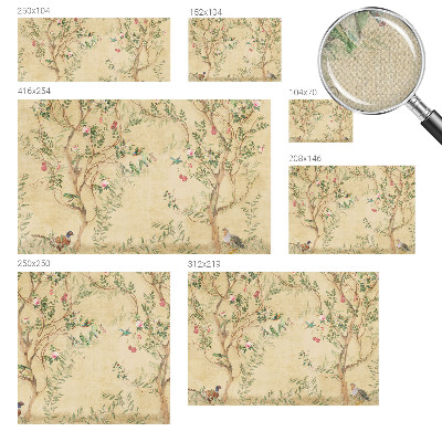 Fotomurale per cameretta Dettagli floreali