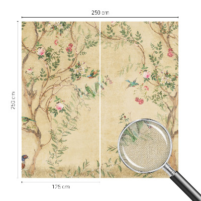 Fotomurale per cameretta Dettagli floreali